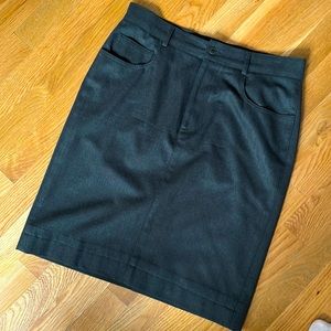 Ralph Lauren Black Midi Skirt
